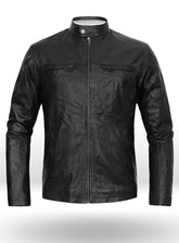 ARON TAYLOR JOHNSON GODZILLA 2014 LEATHER JACKET